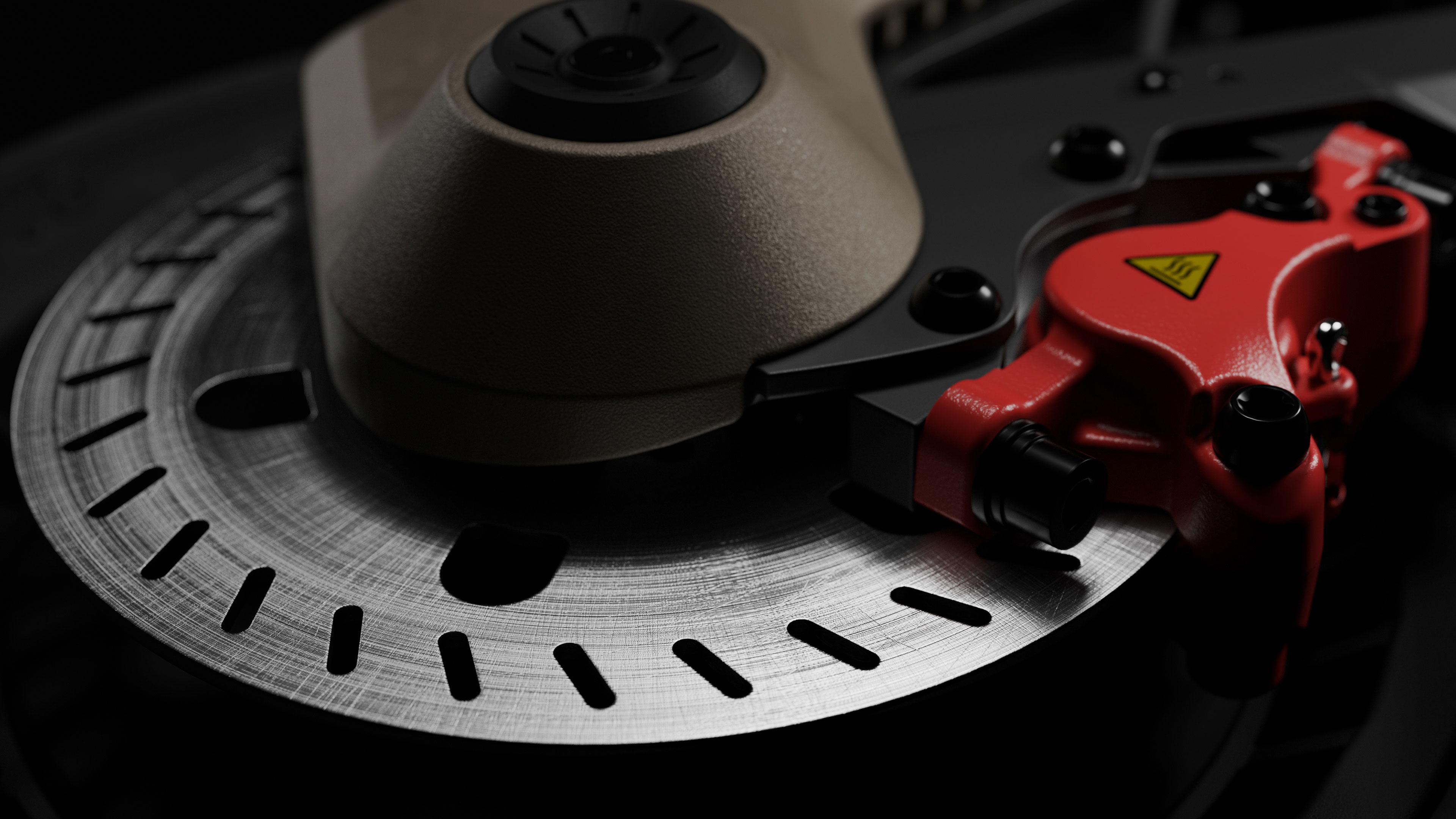 Segway GT3 Pro disc brake and caliper