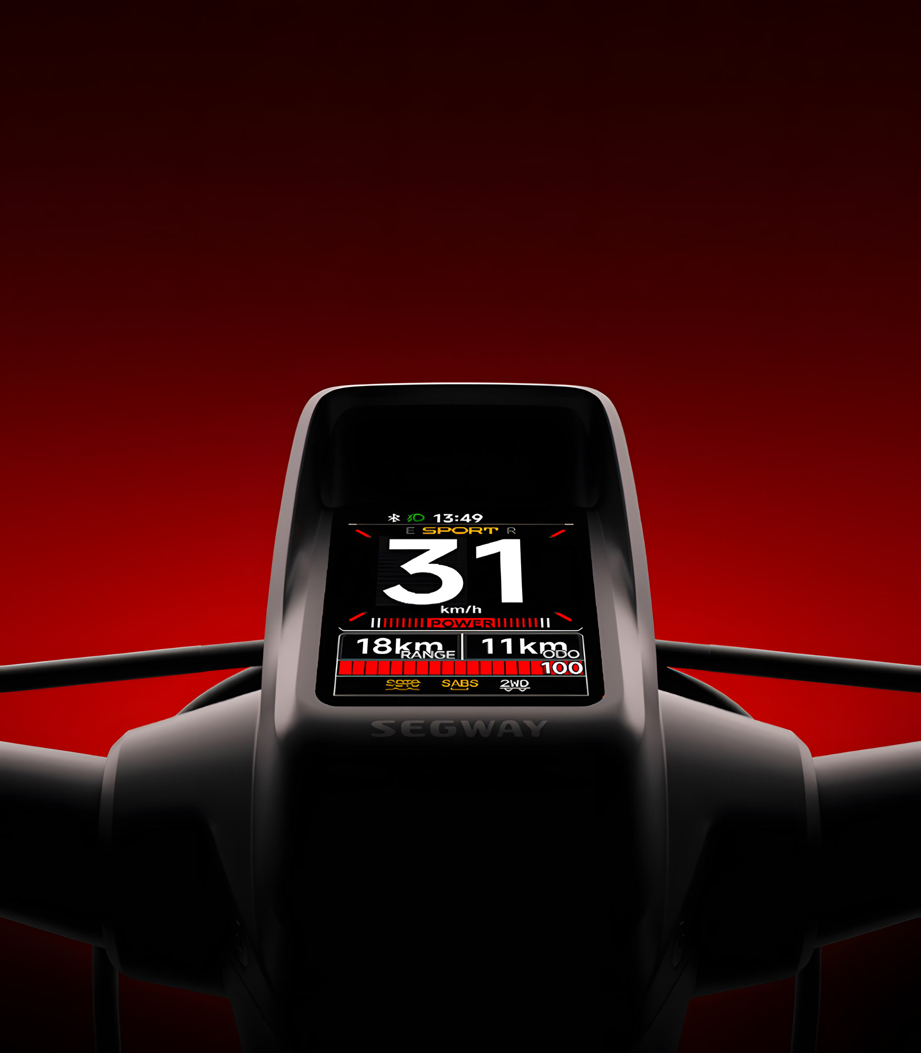 Segway GT3 Pro display